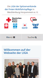 Mobile Screenshot of liga-mv.de